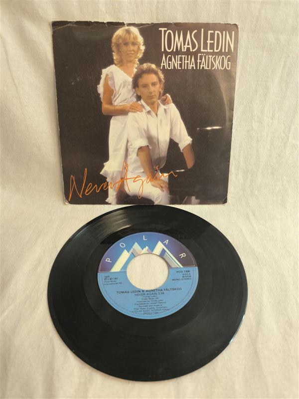 Tomas Ledin & Agnetha Fältskog – Never Again - Single