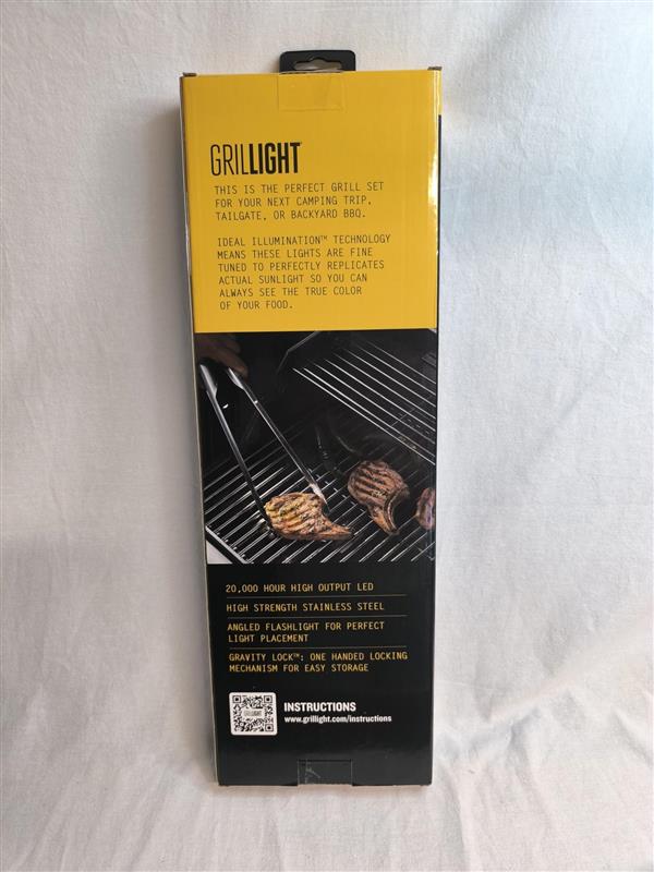 Grilling tools in 2-pc with light - GrillLight LED - NEW