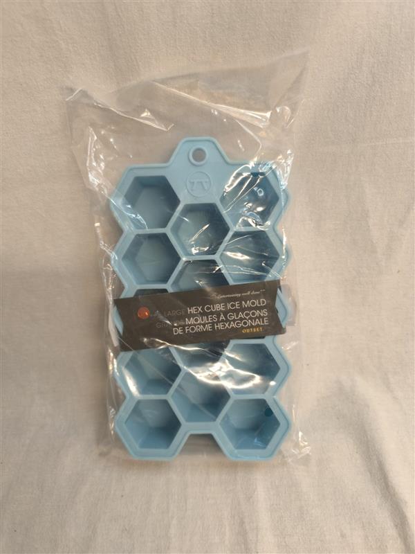 Silicone Mold for Large Ice Cubes from Outset - New