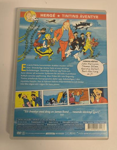 Tintin i hajsjön (DVD/VHS)