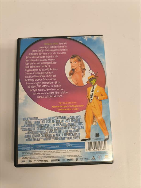 The Mask – DVD (VG‑skick)