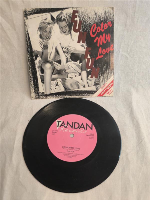 Fun Fun – Colour My Love - Italo Disco (7” Vinyl, 1984)
