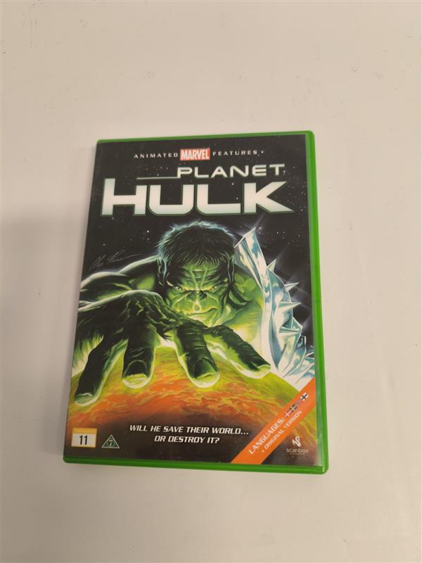 Planet Hulk – DVD (mycket gott skick)
