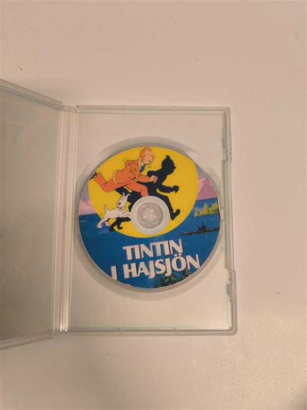 Tintin i hajsjön (DVD/VHS)
