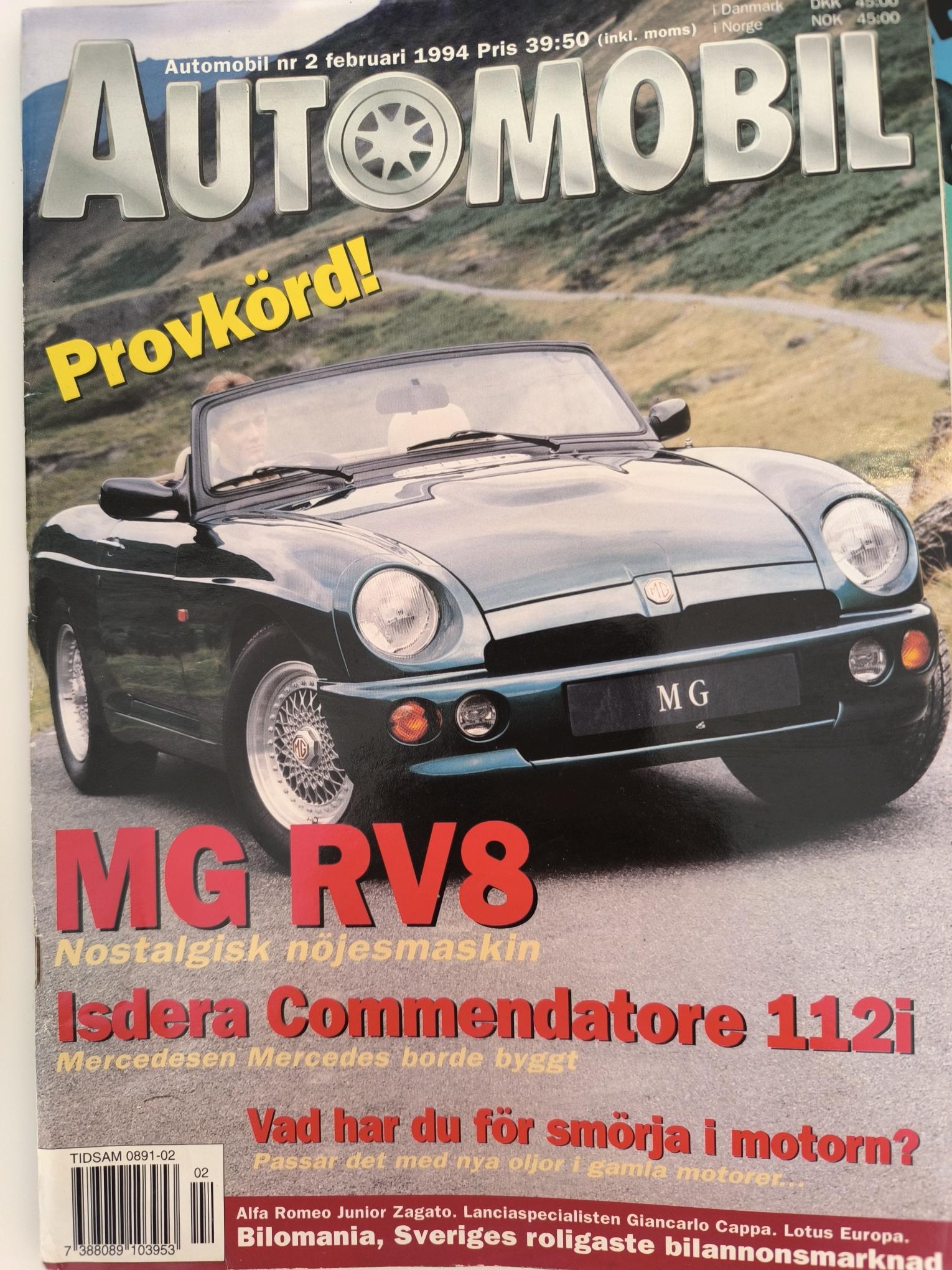 Automobil Journal No. 2, February 1994