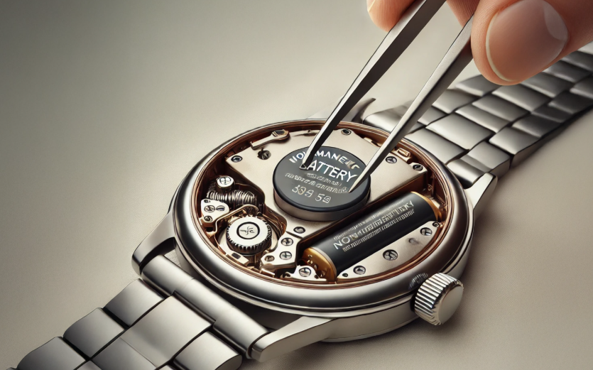 Battery Replacement Wristwatch