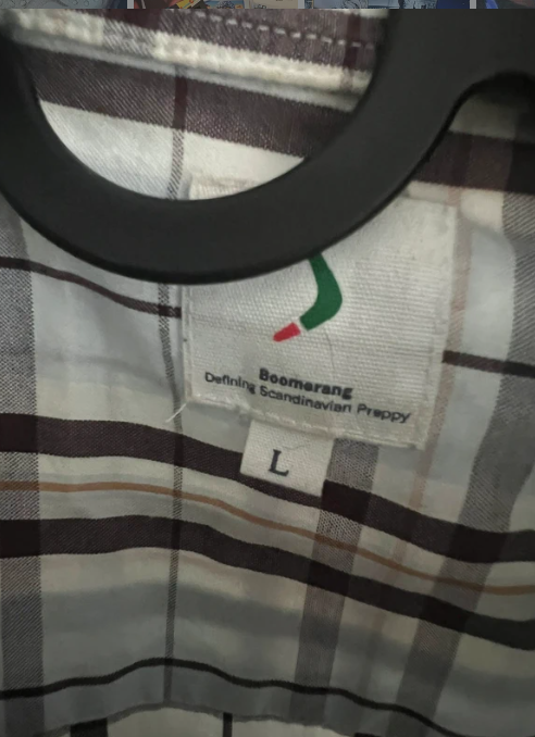 Short-sleeved shirt Boomerang men's L