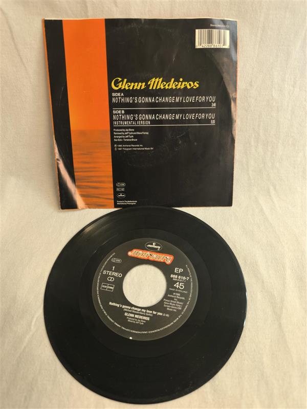Glenn Medeiros – Nothing’s Gonna Change My Love for You (7” EP, 19871988)