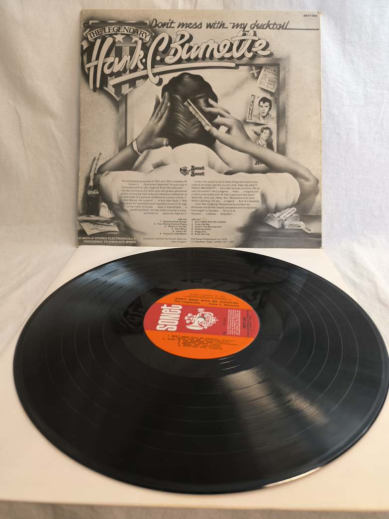 Hank C. Burnette, Don't mess with my ducktail Rockabilly