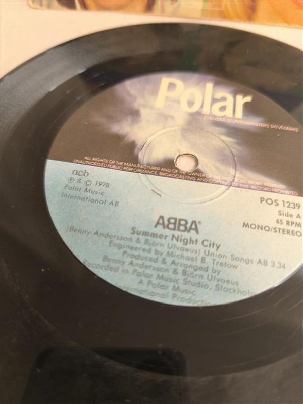 ABBA – Summer Night City (7” Vinyl, 1978)