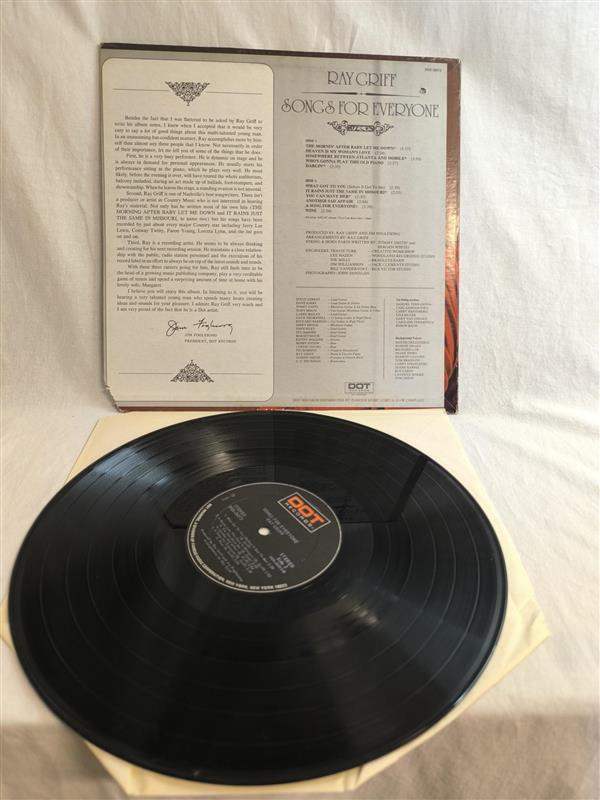 Ray Griff – Songs for Everyone (LP)