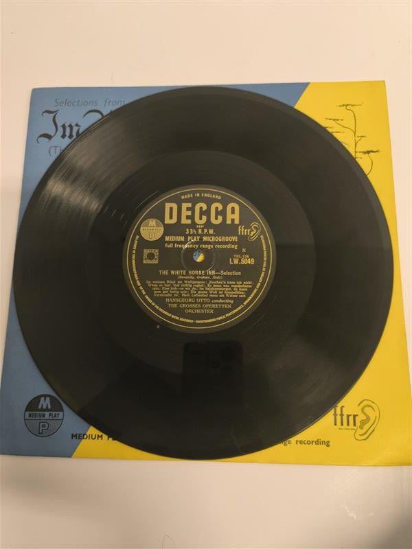 Decca 33⅓ rpm (1 skiva, 2 sidor)