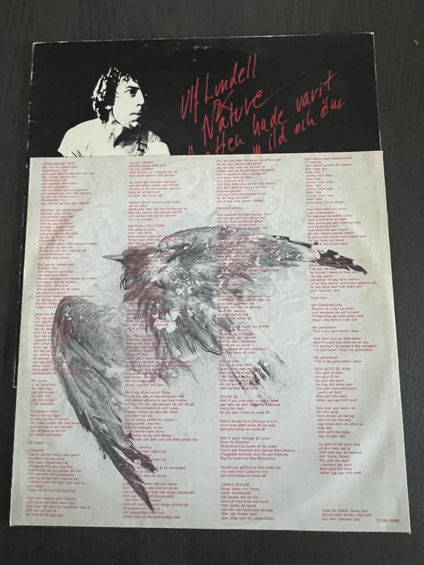 Ulf Lundell & Nature - The Night Had Been Mild and Tender Vinyl LP