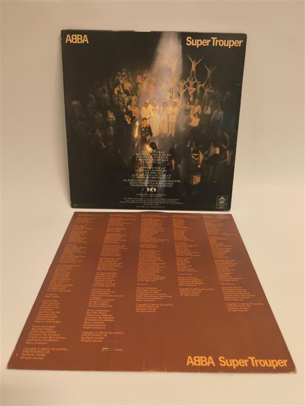 ABBA – Super Trouper (LP) – VG+ skick