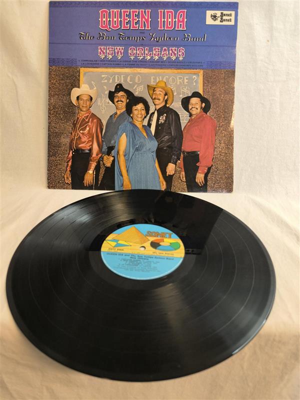 Queen Ida & The Bon Temps Zydeco Band – New Orleans (LP, Sonet)