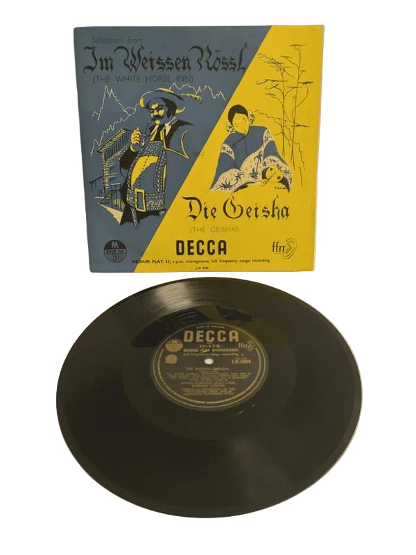Decca 33⅓ rpm (1 skiva, 2 sidor)