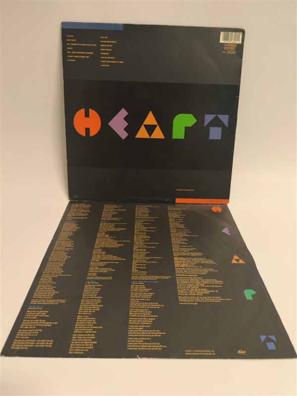 Heart – Brigade (LP) – VG / G+ skick