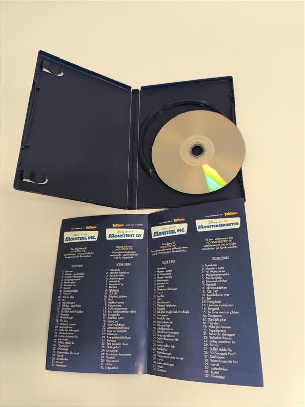 Monsters, Inc. – DVD (VG‑skick)
