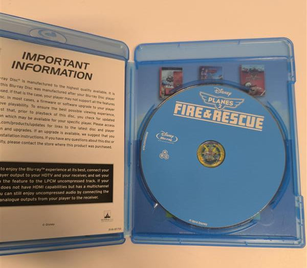 Disney Flygplan 2: Räddningstjänsten (Blu-ray)