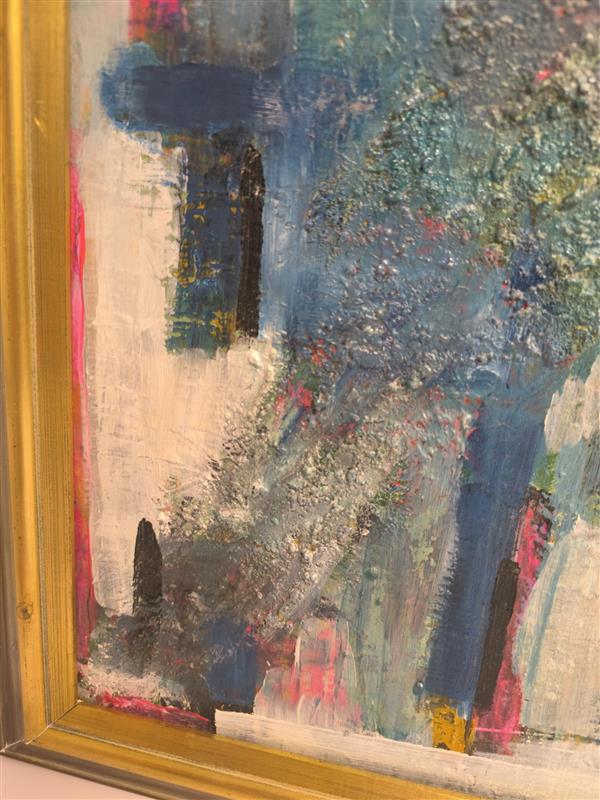 A large painting "Galaxy" - abstract painting