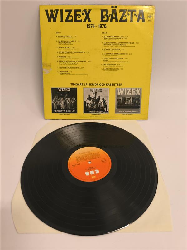 Wizex – Bäzta (LP) Dansbandsklassiker 80-tal
