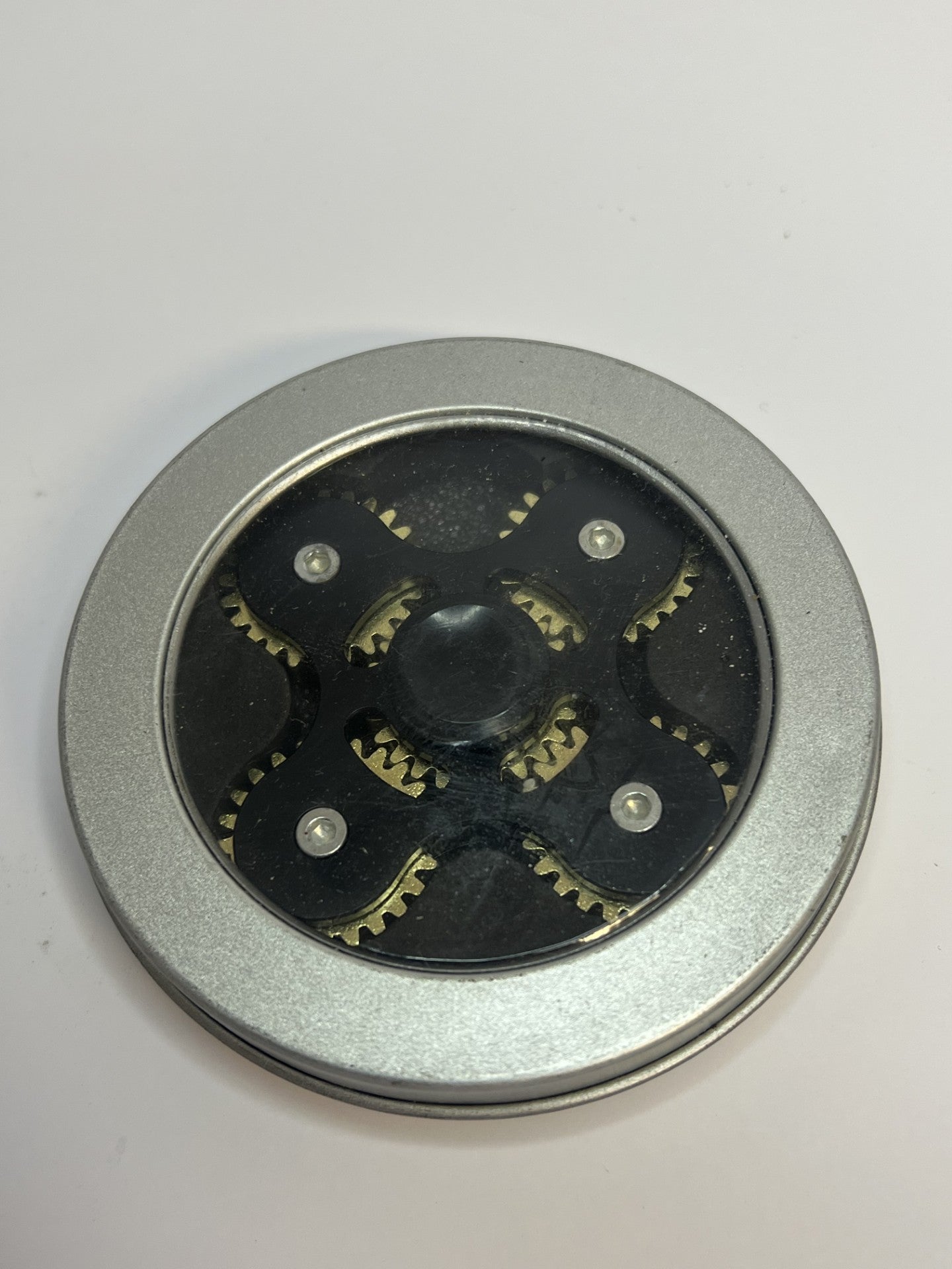 Fidget Spinner Deluxe New from Kendama Nordics Black/Brass