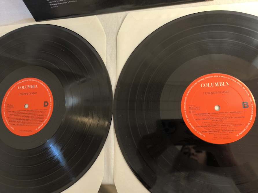 Legends of Jazz – 2×LP (Sony Music Entertainment, 1991, catalog number 09-468130-20)