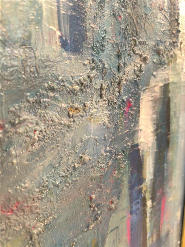 A large painting "Galaxy" - abstract painting