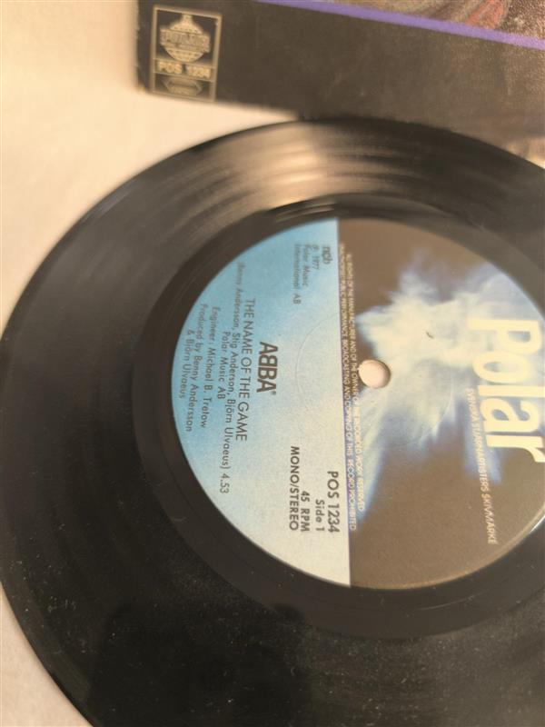 ABBA – The Name of the Game I Wonder (Departure) (7” Vinyl, 1977)